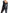 ZASUWA Female Faux Leather U Collar Long Sleeves Jumpsuits