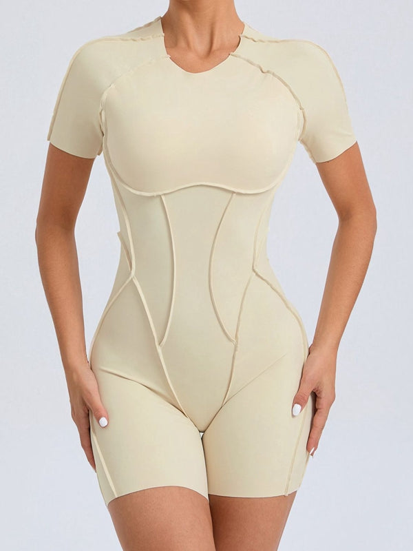 ZASUWA Female Heart Backless Romper