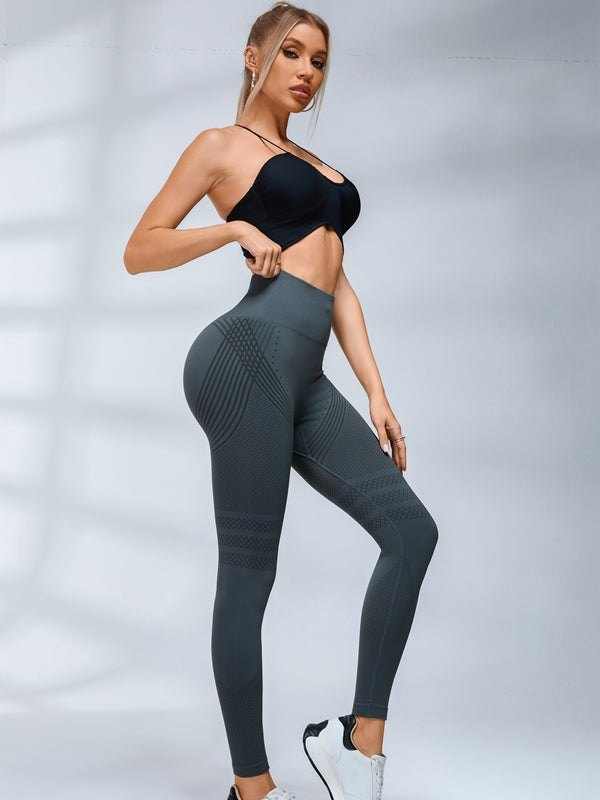 ZASUWA Female Halter Folds Pleated Backless Sports Bras