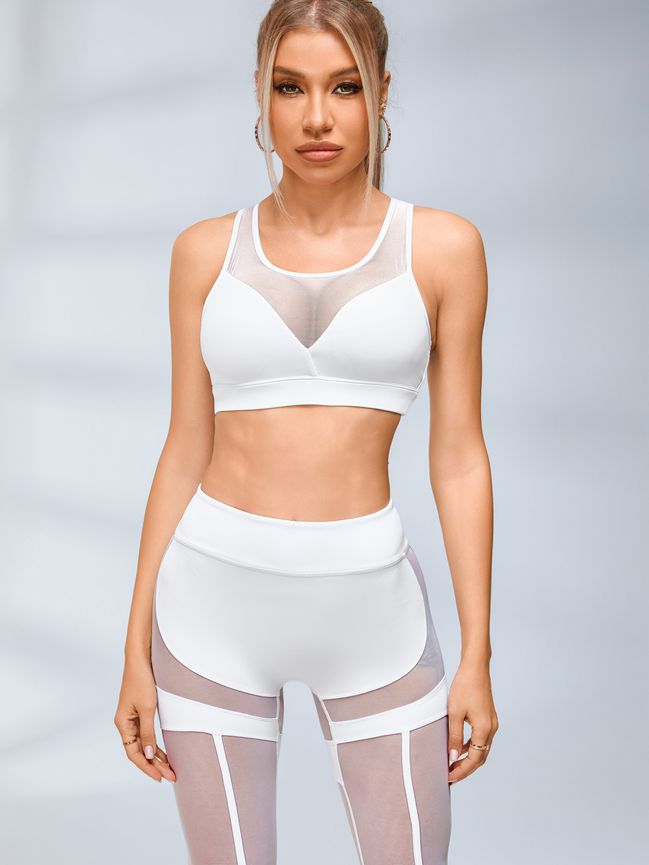 ZASUWA Female Super Sexy Unique Mesh Hip-lift Leggings