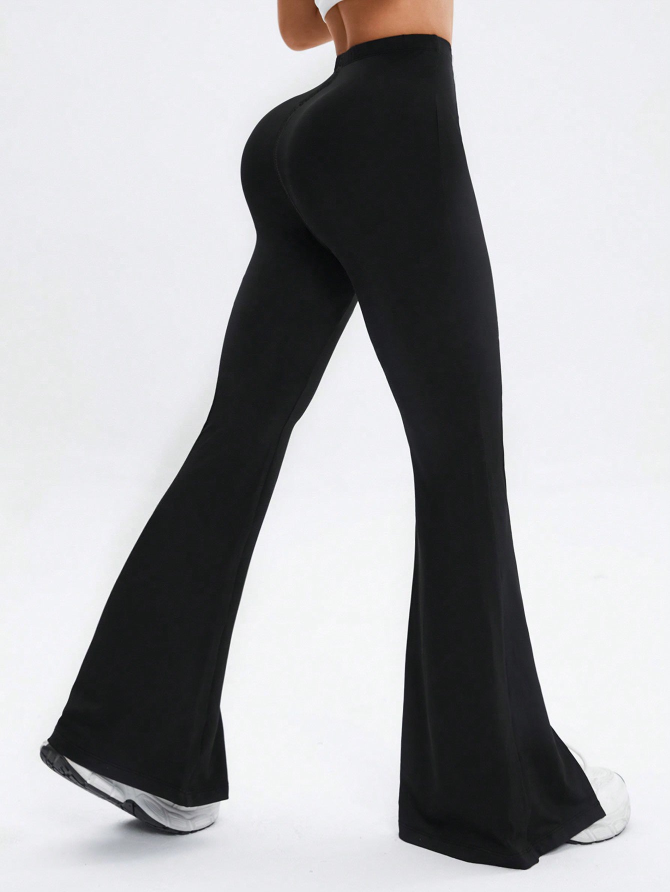 ZASUWA Female Flare Quick Dry Elastic Tight Leggings