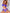ZASUWA Female Mesh Drawstring Tailoring Contrast Color Bikini Set