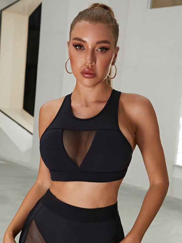 ?ZASUWA Female Sexy Patchwork Sports Bras