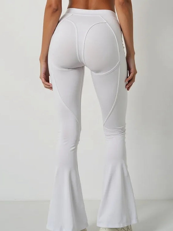 ?ZASUWA Female Push Up Flare Leggings