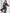ZASUWA Female Half Zipper Mesh Breathable Jumpsuit