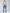 ZASUWA Female Deep V Back Denim Scrunch Bum Leggings