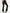 ZASUWA Female Solid Color High-waisted Hollow Out Flare Pants