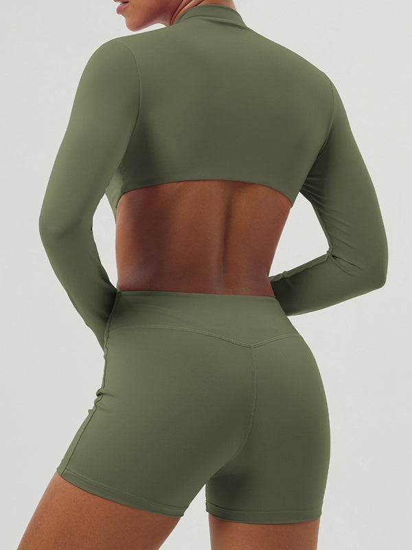 ZASUWA Female Zipper Cutout Romper