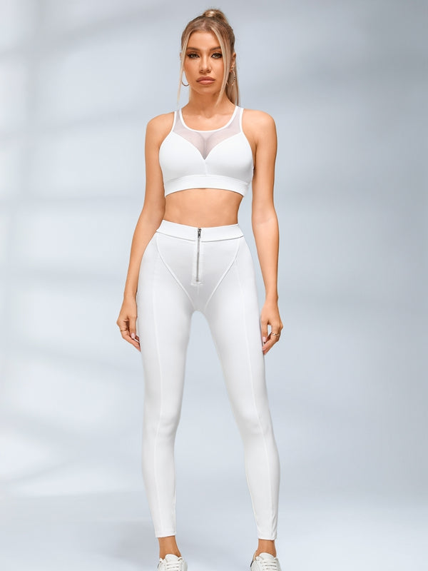 ZASUWA Female Super Sexy Unique Mesh Sports Bras