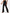 ZASUWA Female Solid Color High-waisted Hollow Out Flare Pants