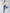 ZASUWA Female Deep V Back Denim Scrunch Bum Zipper High-support Tracksuit