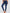ZASUWA Female Sexy Denim Elastic Tight Pocket Cargo Leggings
