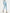 ZASUWA Female Contrast Color Stripes Zipper High-rise Leggings