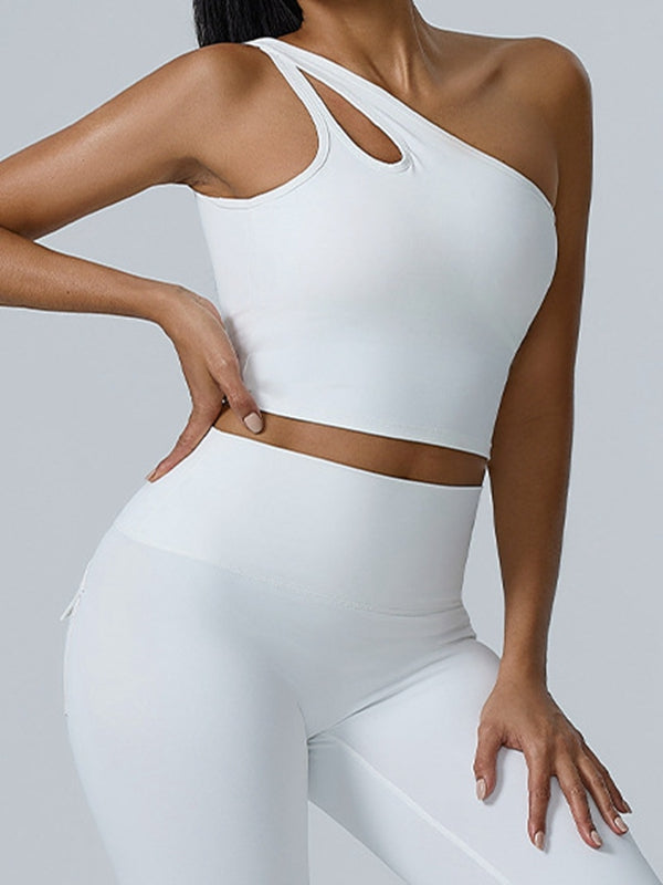 ZASUWA Female Hollow Out Tailoring  Backless High-rise Tracksuit