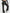ZASUWA Female Solid Color Casual Loose Flare High-rise Leggings