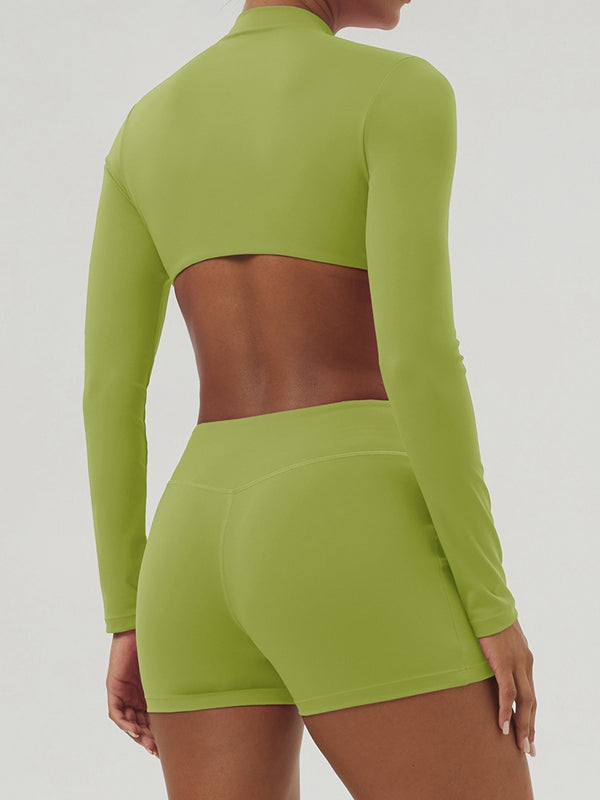 ZASUWA Female Zipper Cutout Romper