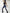 ZASUWA Female Sexy Fishnet Contrast Color Print Leggings