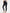 ZASUWA Female Contrast Color Stripes Zipper High-rise Leggings