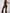 ZASUWA Female Backless Elastic Tight Scrunch Bum Flare Jumpsuit