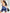 ZASUWA Female Contrast Color Net Cross Back Push Up Design Elastic Tight Romper