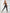 ?ZASUWA Female Faux Leather Deep V Back Scrunch Bum Leggings