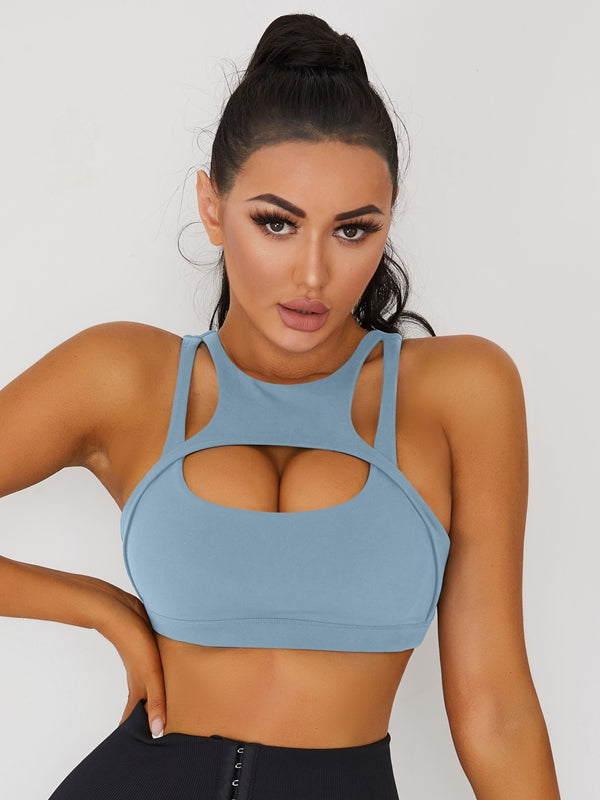 ZASUWA Female Sexy Cutout Sports Bras