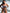 ZASUWA Female Sexy Fishnet Contrast Color Bikini Set