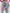 ZASUWA Female Hot Tie Dye Faux Denim Scrunch Bum Contrast Color Leggings