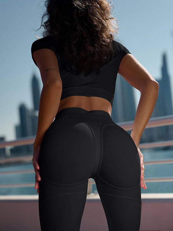 ZASUWA Female Extra Sexy Push-Up "Juicy White" Leggings