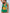 ZASUWA Female Contrast Color Print Fishnet Halter Short Tracksuit