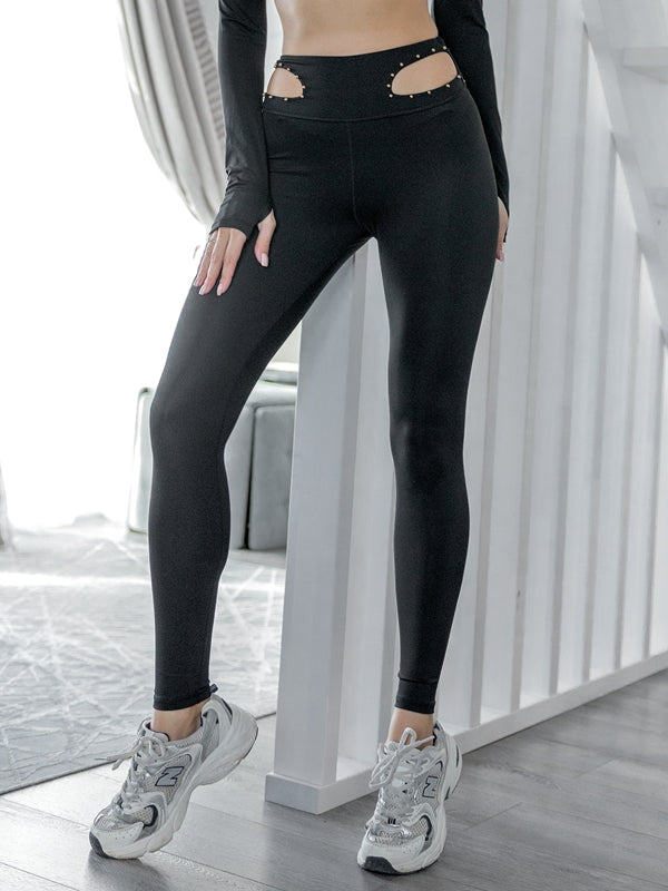 ZASUWA Female Rivet Cross Cutout Backless Tracksuit X ANECHKAANNN ⭐