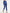 ZASUWA Female Contrast Color Stripes Zipper High-rise Leggings