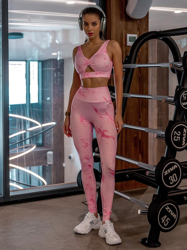 ZASUWA Female Cutout Cross Unique Print Scrunch Bum Tracksuit X ANECHKAANNN ⭐