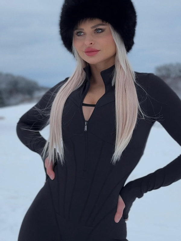 ?ZASUWA Female Zipper Jumpsuit