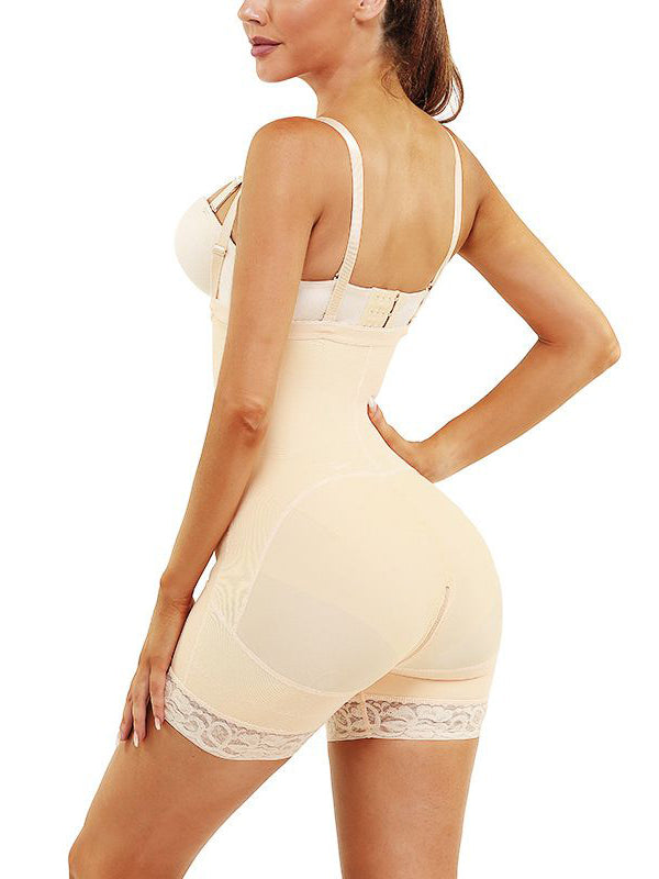 ZASUWA Female Lace Adjustable Straps Push Up Design Corset Shapewear