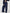 ZASUWA Female Casual Loose Contrast Color Stripe High-rise Pants