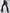 ZASUWA Female Quick-dry Fishnet Flare Scrunch Bum Leggings