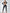 ❤ZASUWA Female Fly-Eye Faux Leather Push-Up Zipper Hip-lift Hollow Out Breathable Tracksuit