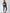 ?ZASUWA Female Fly-Eye Faux Leather Push-Up Zipper Hip-lift Leggings