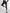 ?ZASUWA Female Fly-Eye Faux Leather Push-Up Zipper Hip-lift Leggings