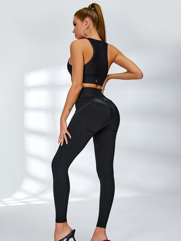 ?ZASUWA Female Ultra Sexy Fly Eye Push-up High-rise Leggings