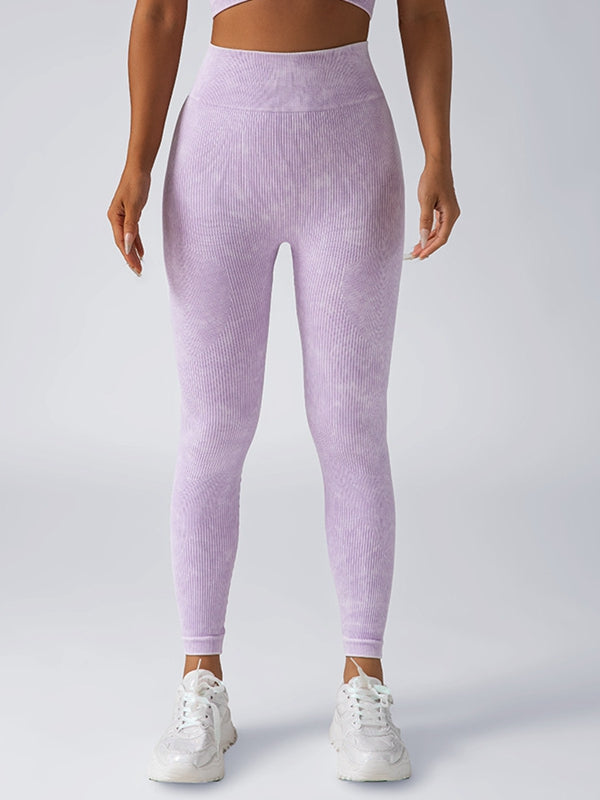 ZASUWA Female Ribbed Denim Leggings