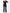 ZASUWA Female Sexy Square Collar Flare Jumpsuit