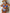 ZASUWA Female Gradient Contrast Color Flounce Mesh 3-Pieces Bikini Set