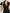 ZASUWA Female Buttons Solid Color Stand Up Collar Deep V Back Jumpsuit