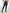 ?ZASUWA Female Faux Leather Zipper Button Leggings