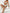 ZASUWA Female Sexy Contrast Color Fishnet Hollow Out 2-Pieces Without Bikini Set Swimwear Cover-up
