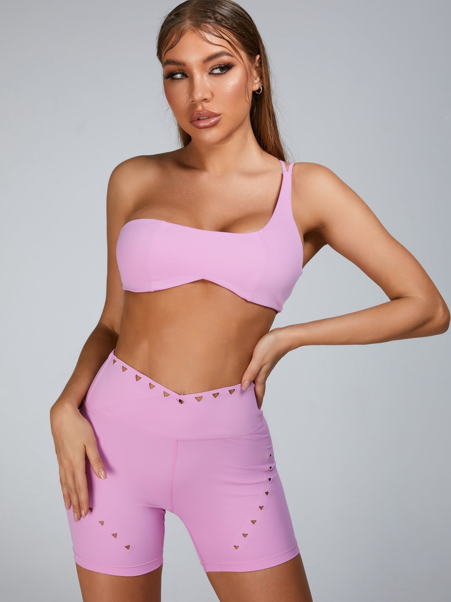 ZASUWA Female Cutout V Shape Waist Leggings