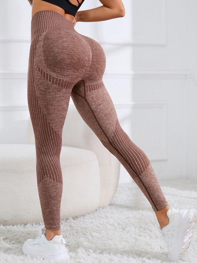 ZASUWA Female Faux Denim Quick Dry High-waisted Push Up Design Leggings