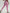 ZASUWA Female Scrunch Bum Stripe Contrast Color Personality Leggings